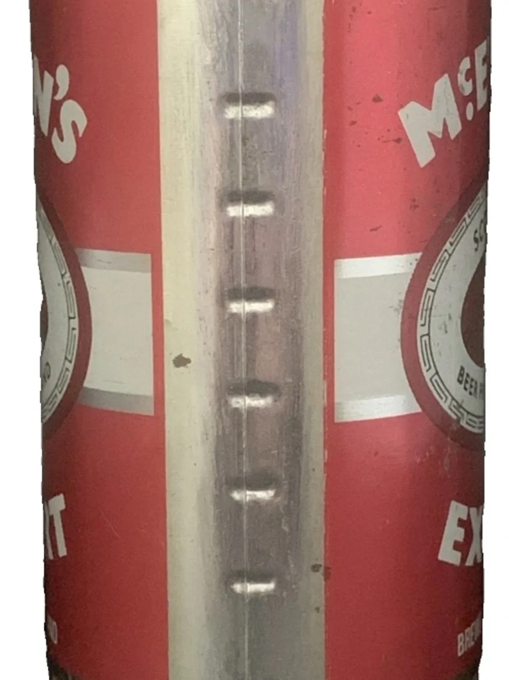 Vintage Beer Can McEwan's Scotch Ale Beer Export From Scotland Pull Tab Empty